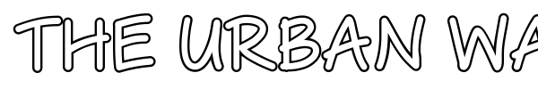 The Urban Way font preview